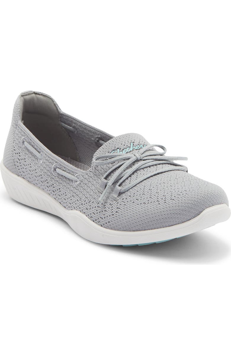 SKECHERS Newbury St Preppy Slip-On Sneaker, Main, color, Gry