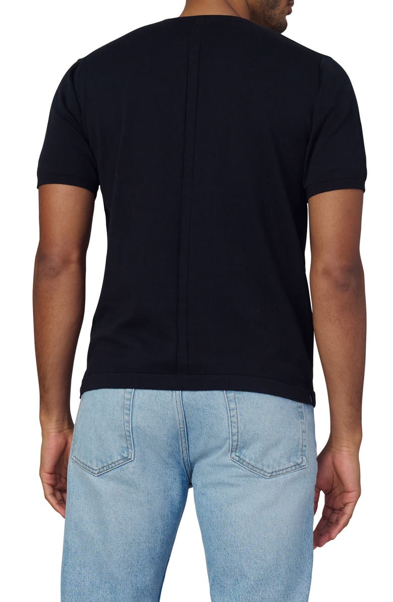 Joe's Jules Sweater Knit Cotton T-Shirt, Alternate, color, Black