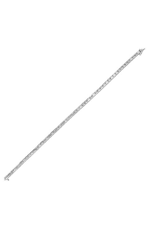 Papua 18k Gold Baguette Diamond Bracelet