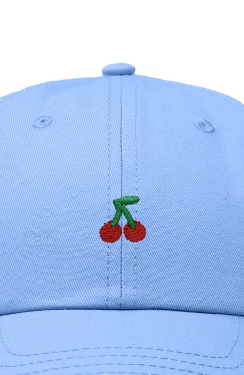 Dalix Lil Cherry Dad Cap In Blue