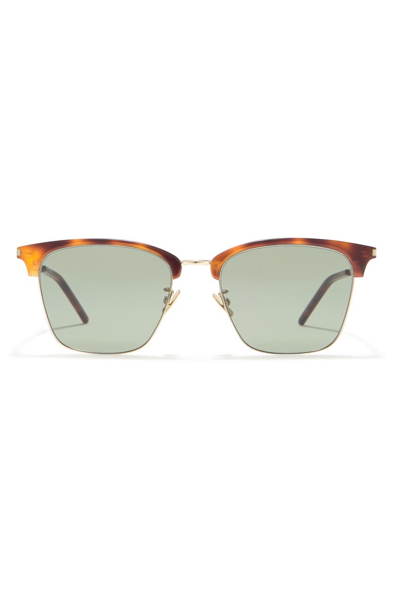 Saint Laurent 55mm Square Sunglasses, Main, color,