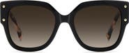 Carolina Herrera Her 55mm Gradient Square Sunglasses