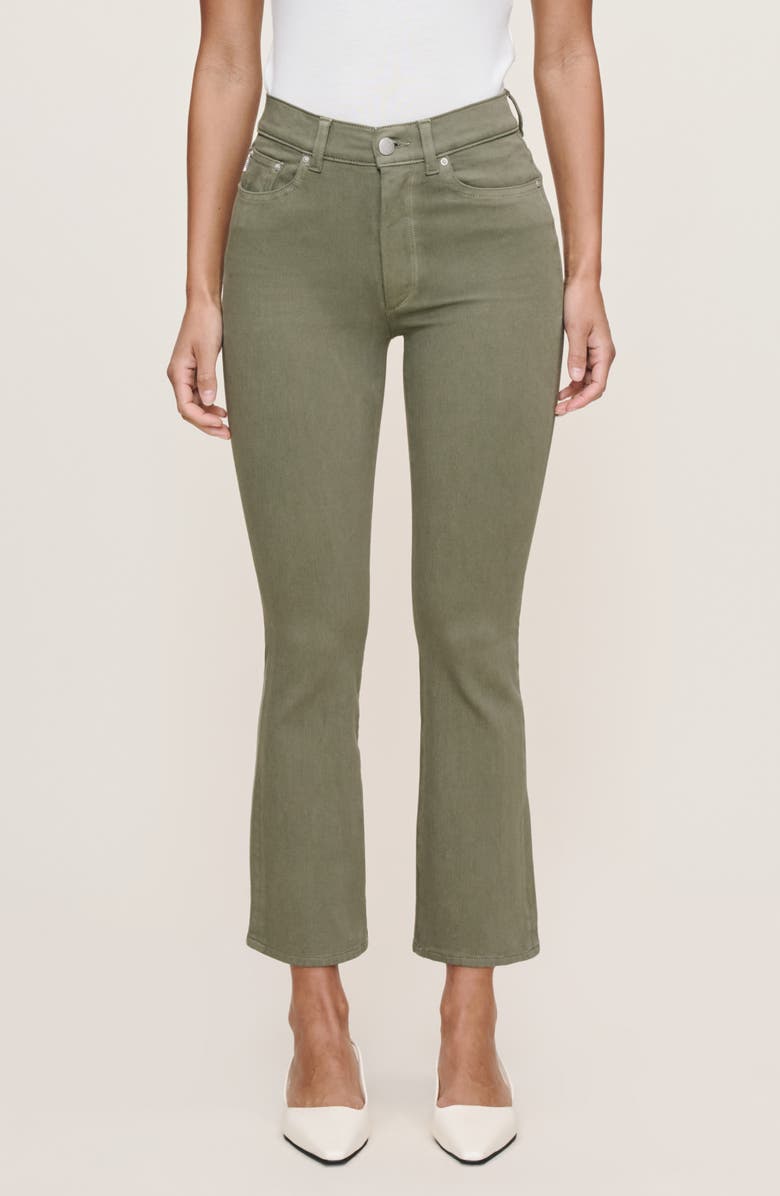 DL1961 Bridget Instasculpt<sup>™</sup> High Waist Ankle Bootcut Jeans, Main, color, Fern