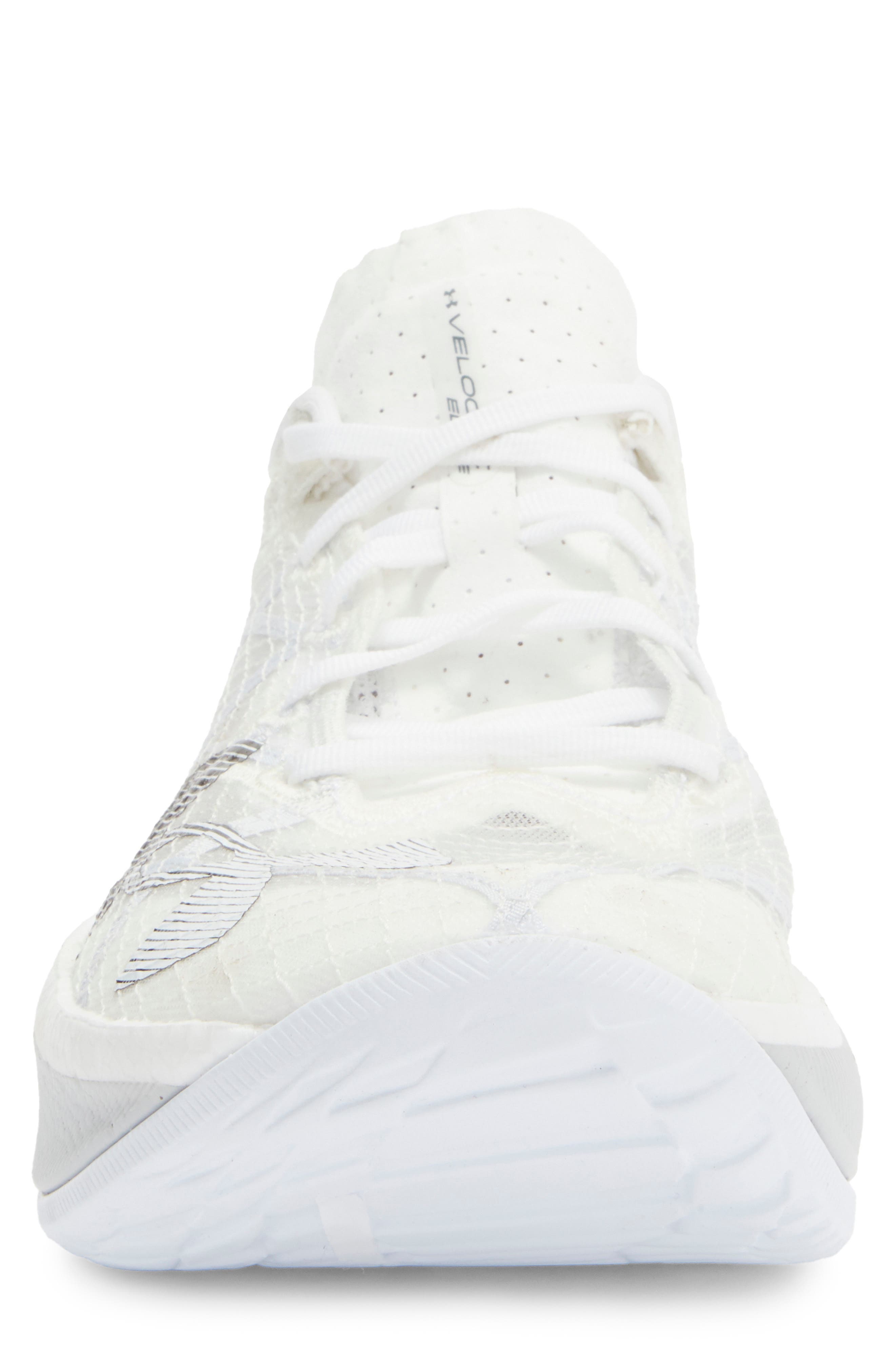 Under Armour Gender Inclusive UA Velociti Elite 2 Running Shoe, Alternate, color, White