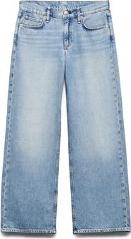 rag & bone Saige Low Rise Relaxed Straight Jeans