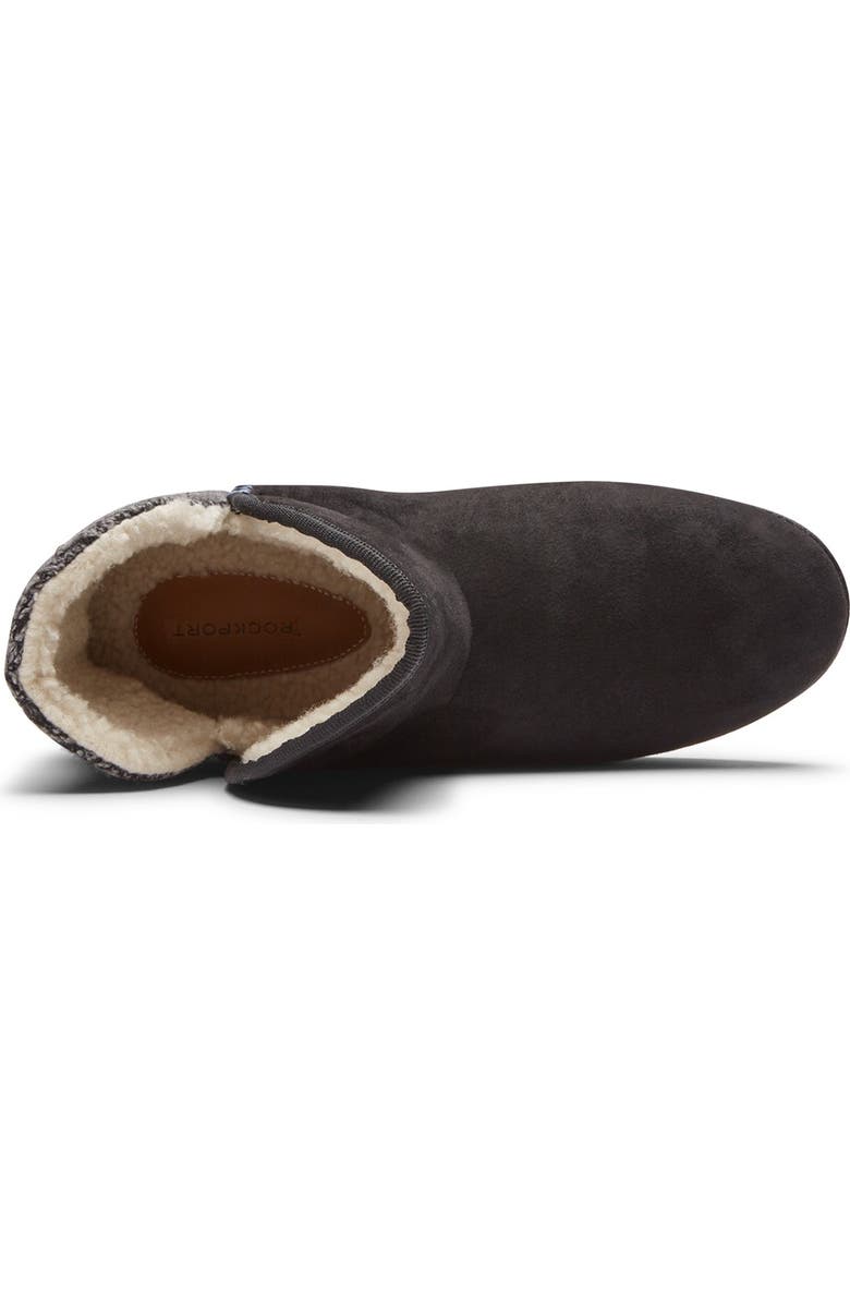 Rockport truTECH Veda Faux Fur Lined Slipper Boot, Alternate, color,