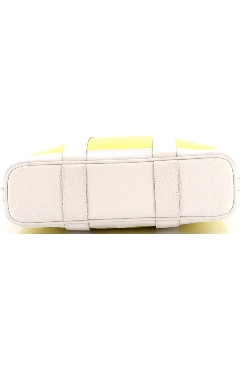 Pre-Owned Hermes Garden File Tote Toile and Leather 28, Alternate, color, Lime