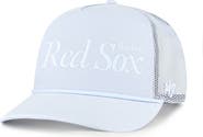 '47 Men's '47 Light Blue Boston Red Sox Foundation Script Hitch Adjustable Trucker Hat