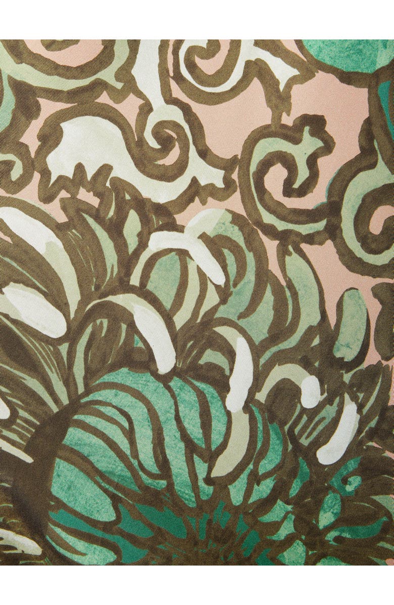 La DoubleJ Vavavoom Dress Anemone Pink Olive, Alternate, color, 