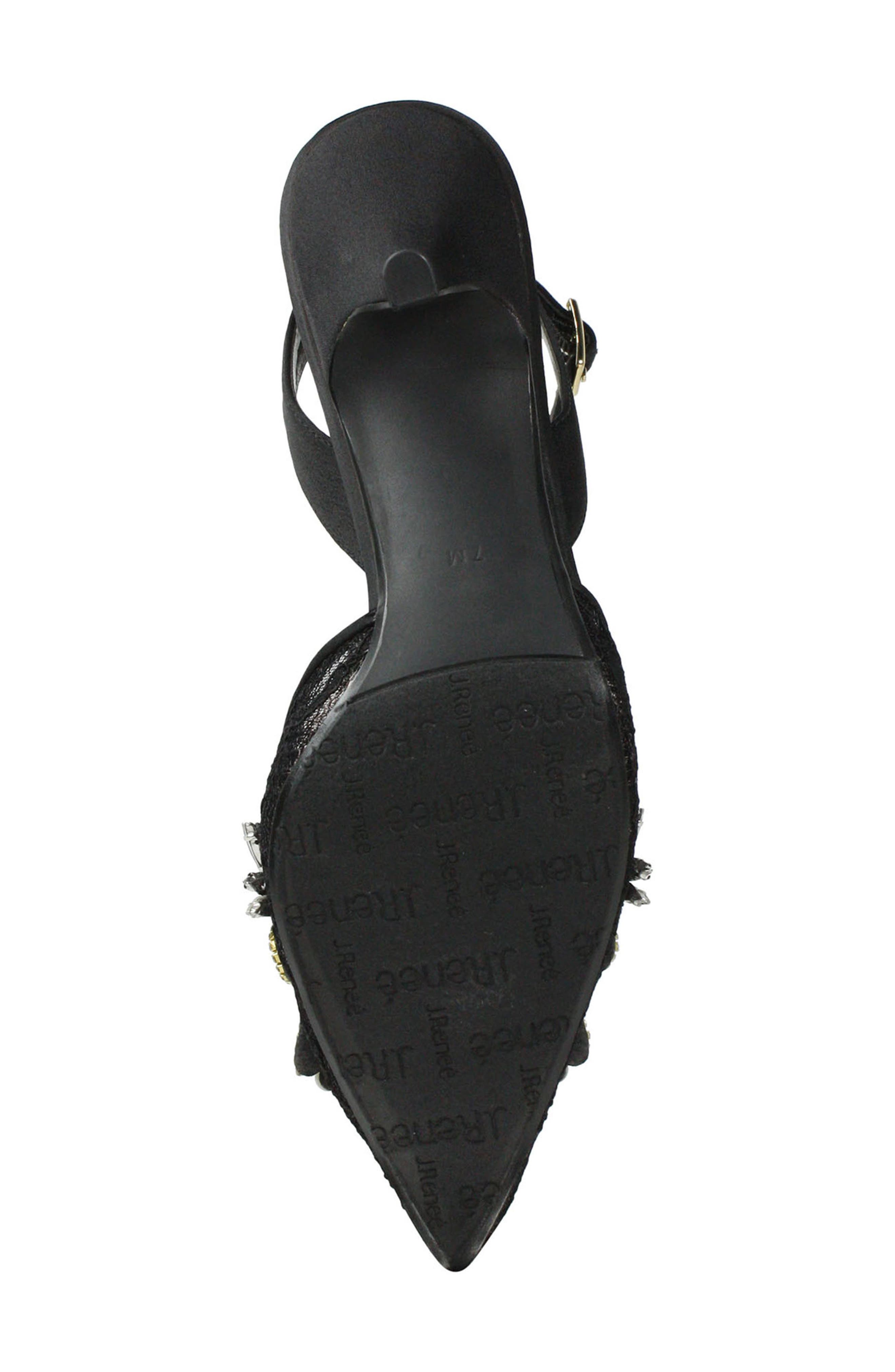 J. Reneé Denaye Ankle Strap Pump, Alternate, color, 