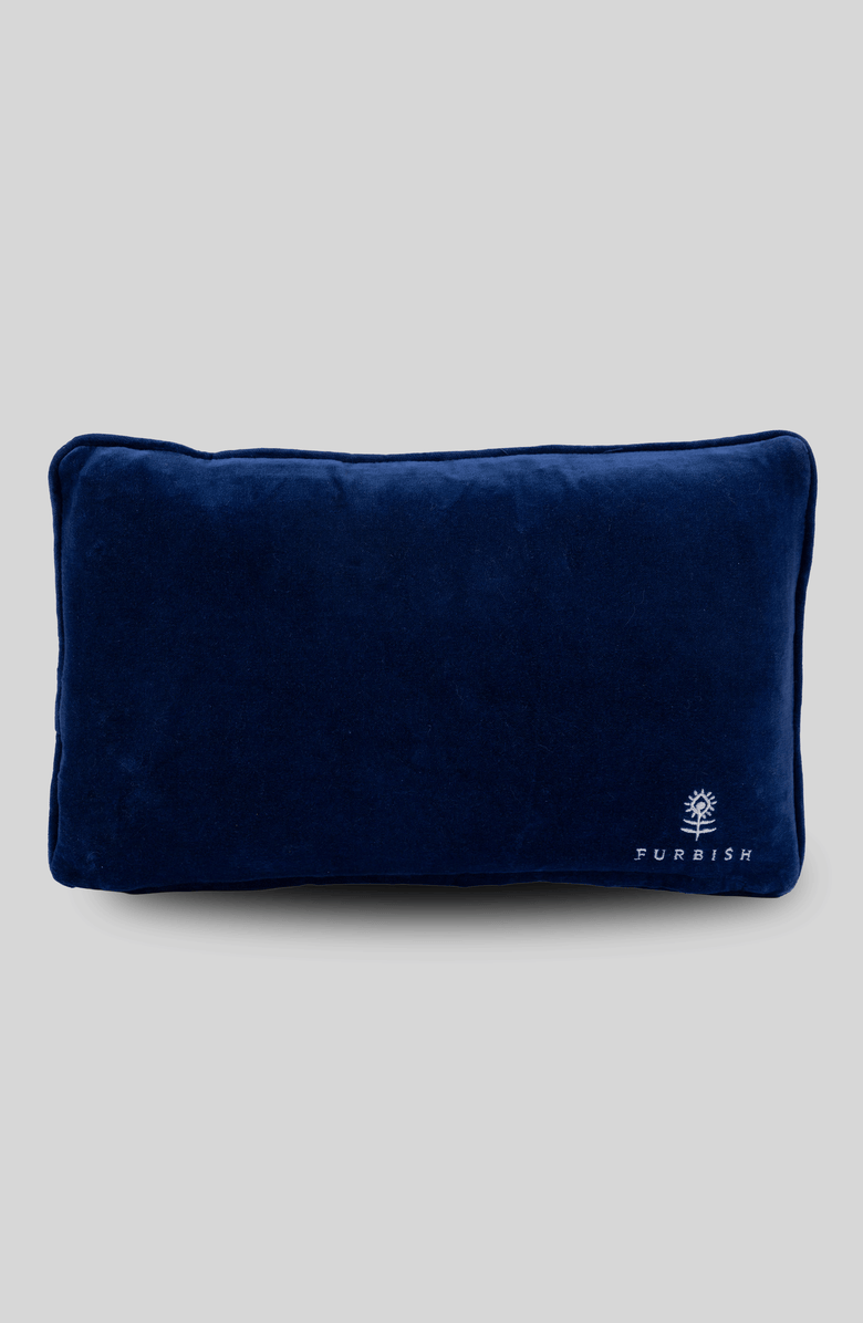 Furbish Studio Father Figure Needlepoint Pillow, Alternate, color, Father & Figure
