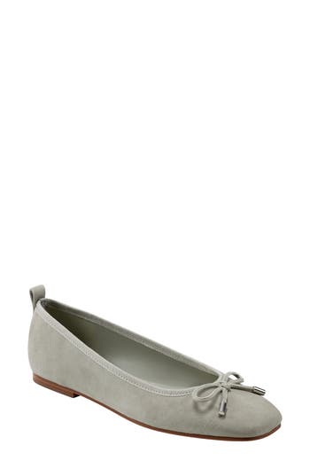 Marc Fisher Ltd Ubet Ballet Flat In Light Green