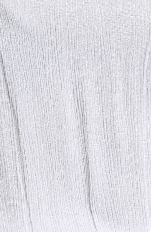 Elan Strapless Cover-up Jumpsuit In White