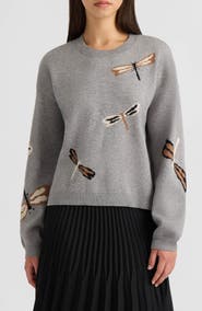 NVLT Dragonfly Crewneck Sweater