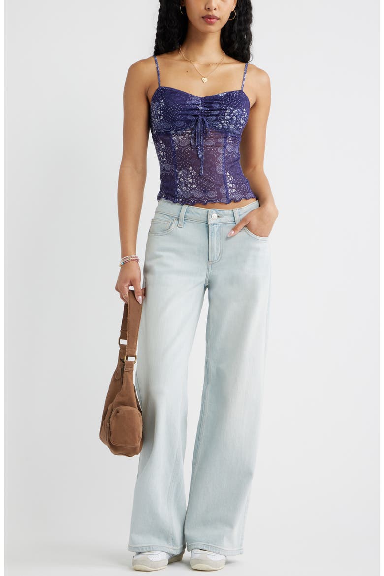 Mesh Camisole, Alternate, color, BLUE PENNY PAISLEY