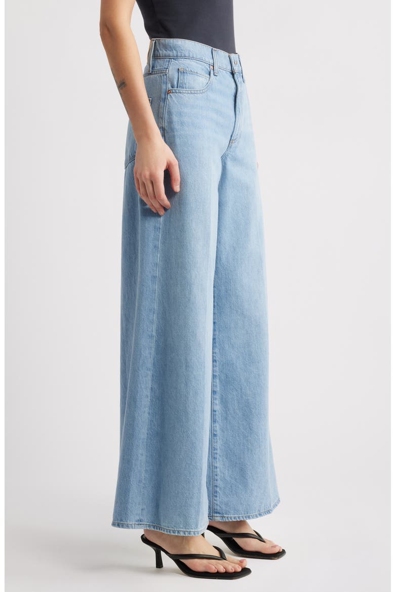 Cameron High Waist Super Wide Leg Jeans, Alternate, color, JENNICA