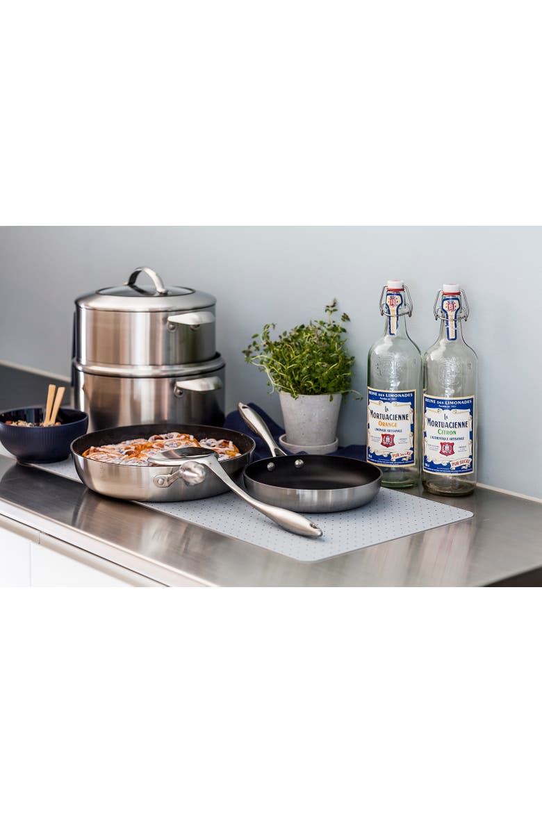 CTX 10-Piece Deluxe Cookware Set, Stainless Steel, Alternate, color, Silver