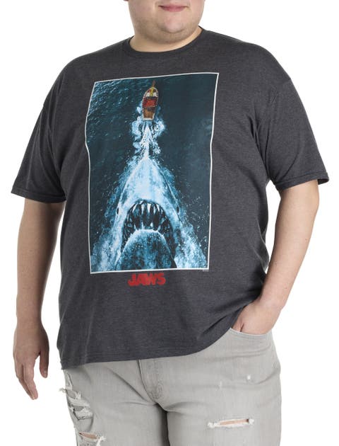 Big & Tall Jaws Graphic Tee