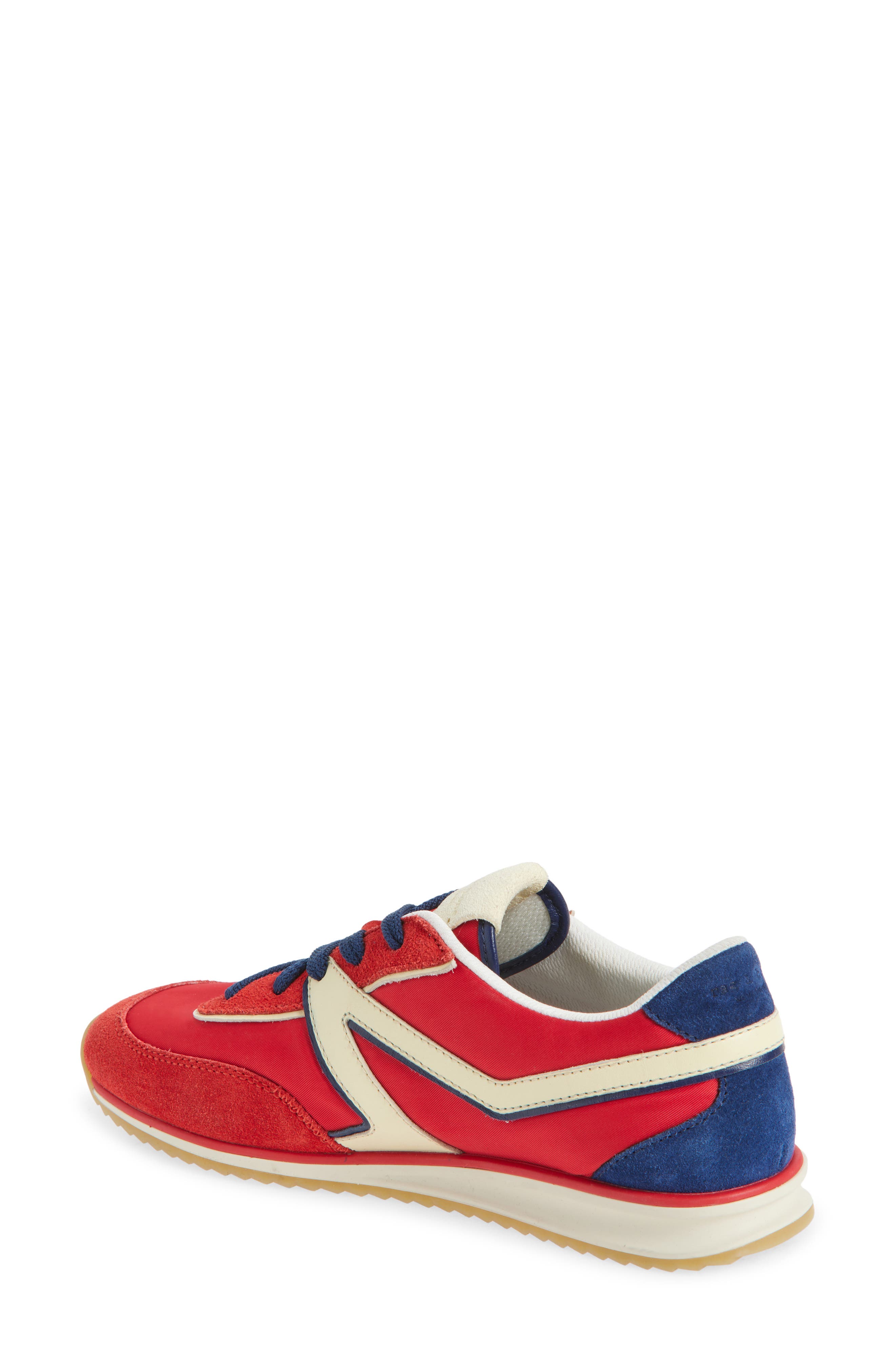 Retro Trainer, Alternate, color, RED