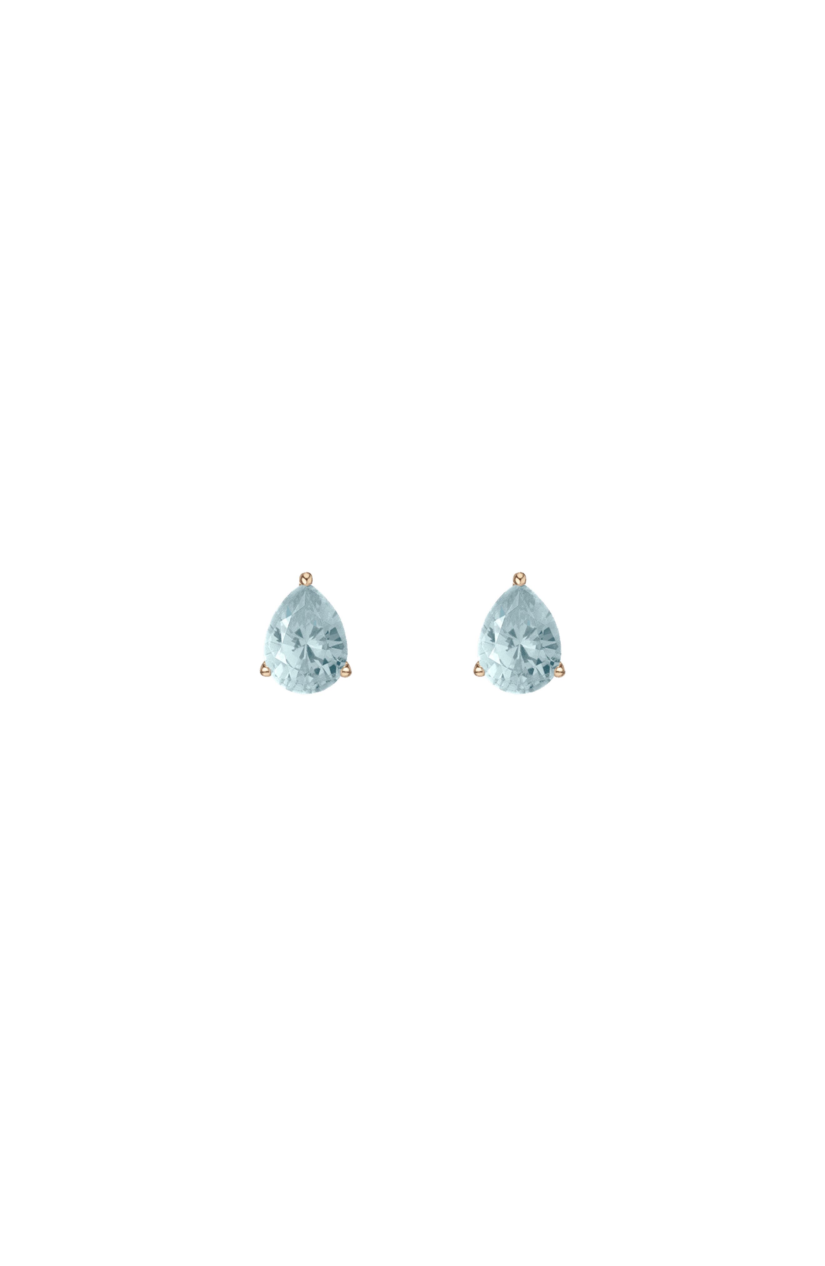 selected Yellow Gold Vermeil/Aquamarine