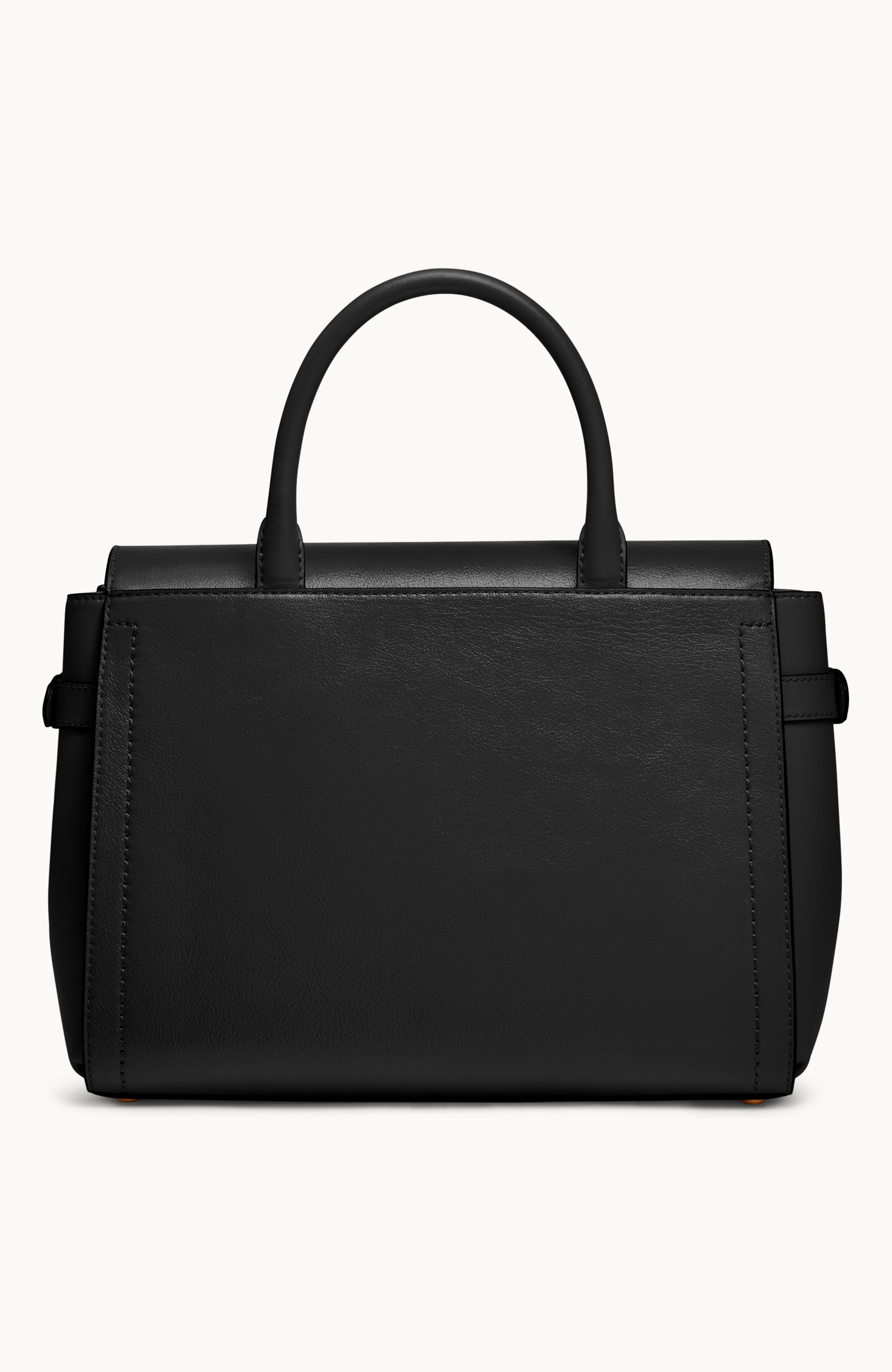 Donna Karan New York Roslyn Satchel, Alternate, color, Blk/Gold