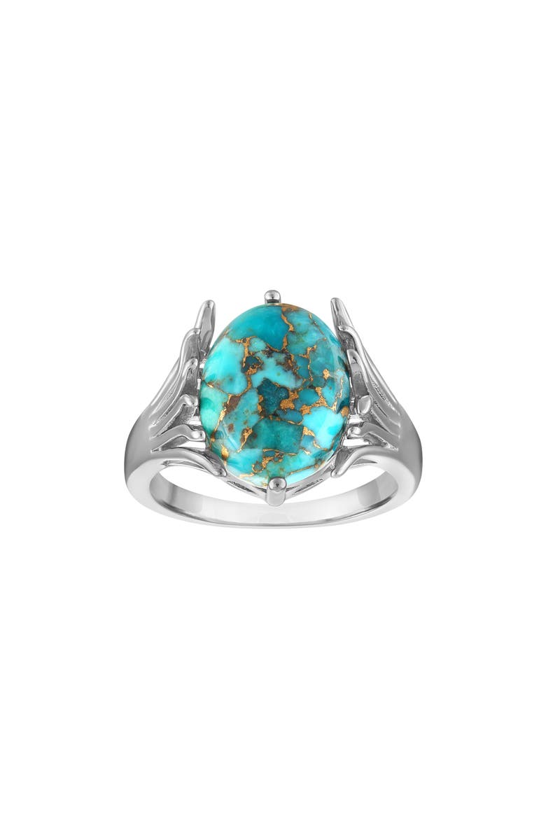 Turquoise Statement Ring, Main, color, TURQUOISE