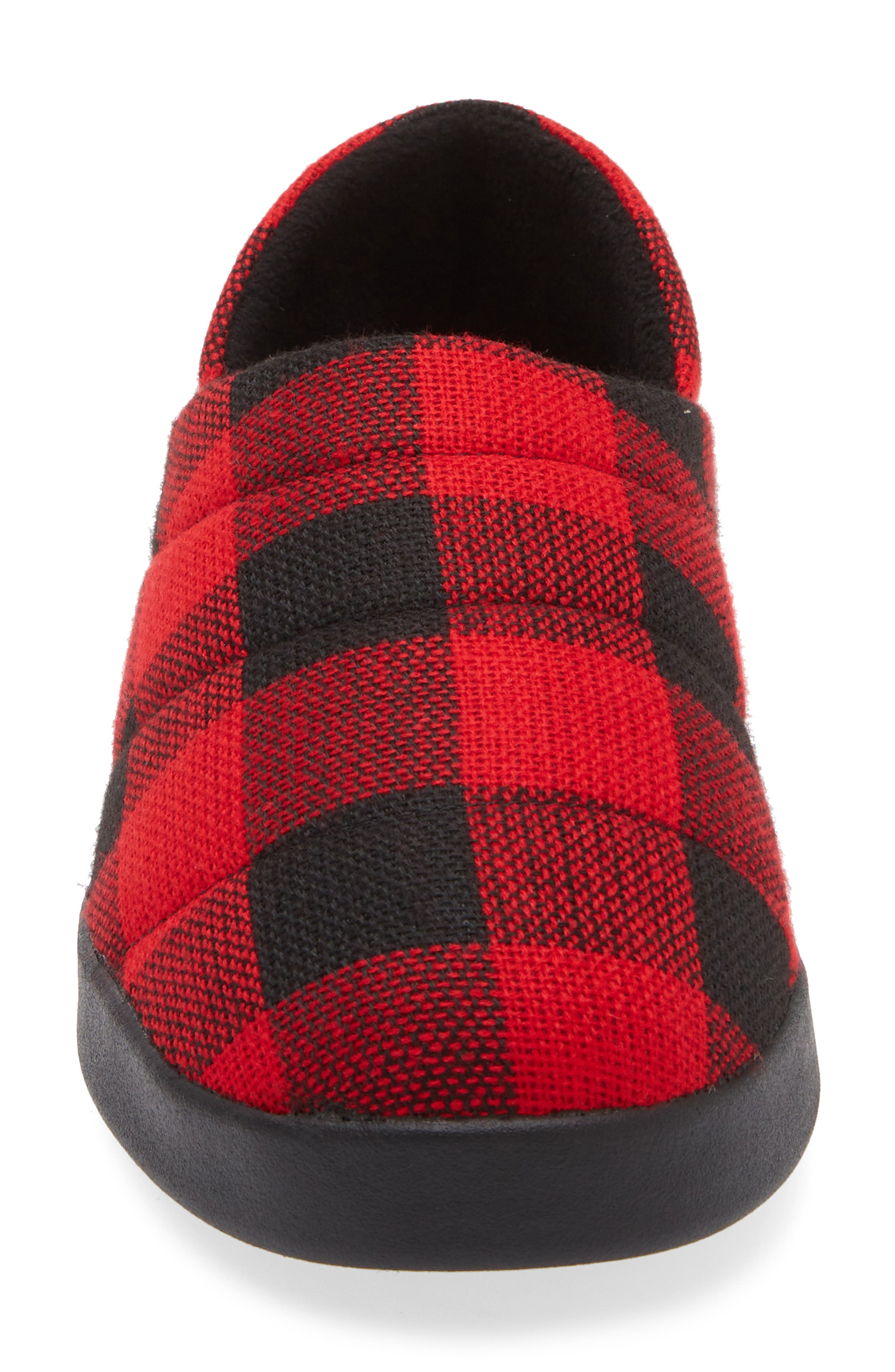 TOMS Ezra Buffalo Plaid Slipper, Alternate, color, 