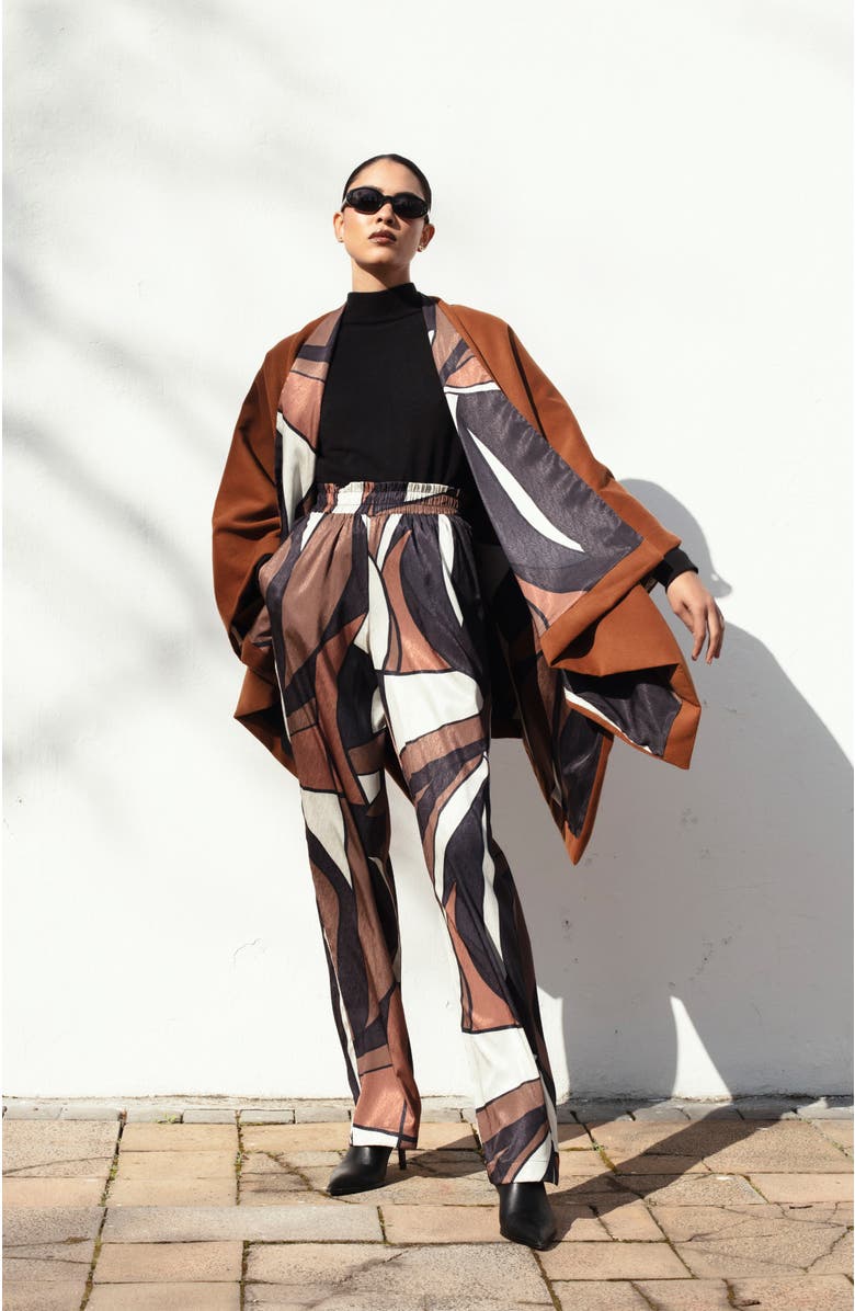 DIARRABLU Leer Pants, Alternate, color, Chiado Rust