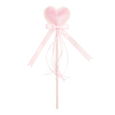 Scalloped Glitter Heart Wand (Toddler, Little Kid 
Big Kid)