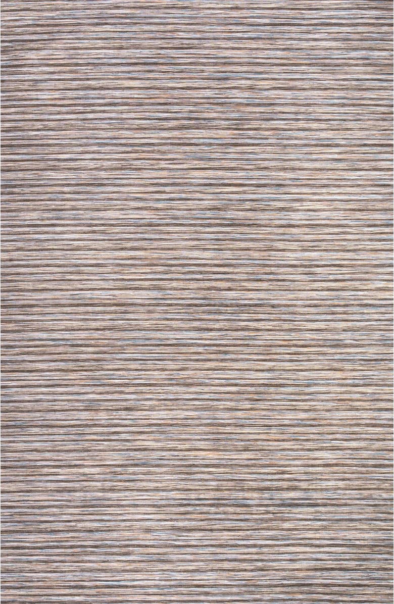 JONATHAN Y Finn Modern Farmhouse Pinstripe Indoor/Outdoor Area Rug, Main, color, Dark Gray/Blue