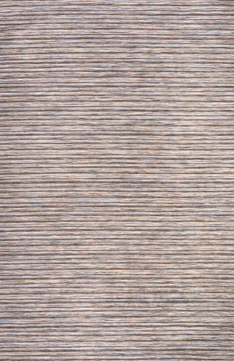 Finn Modern Farmhouse Pinstripe Indoor/Outdoor Area Rug