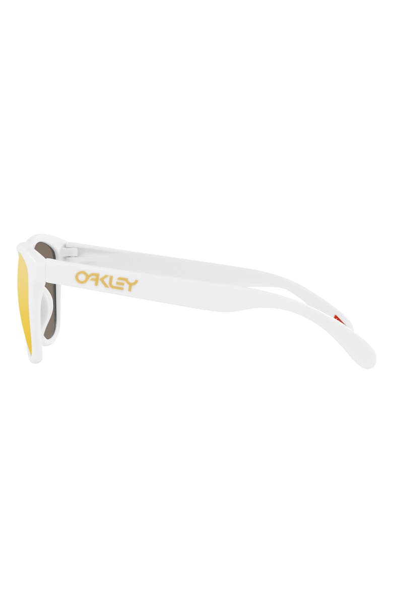 Oakley Frogskins 54mm Polarized Rectangular Sunglasses, Alternate, color, 