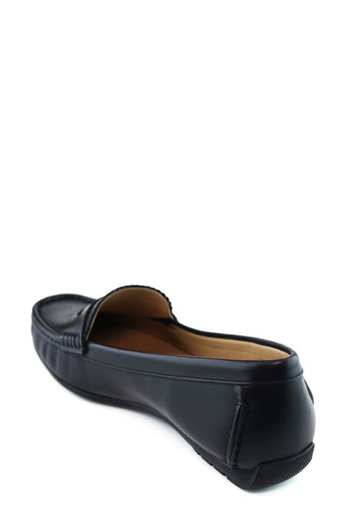 Marc Joseph New York Carrol Street 2.0 Penny Loafer In Black Napa