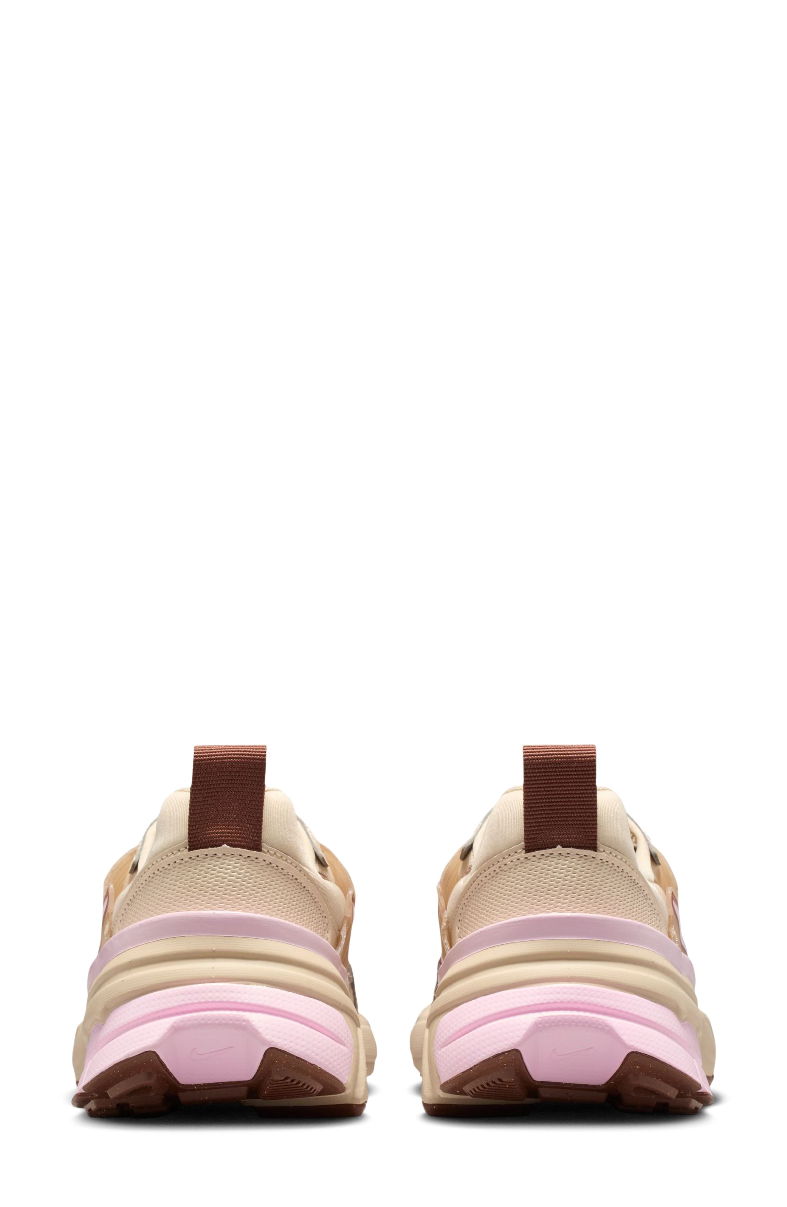 Nike V2K Run Sneaker, Alternate, color, Sand Drift/ Pink/ Brown