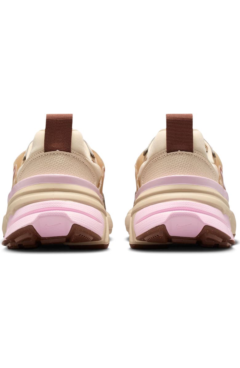 Nike V2K Run Sneaker, Alternate, color, Sand Drift/ Pink/ Brown