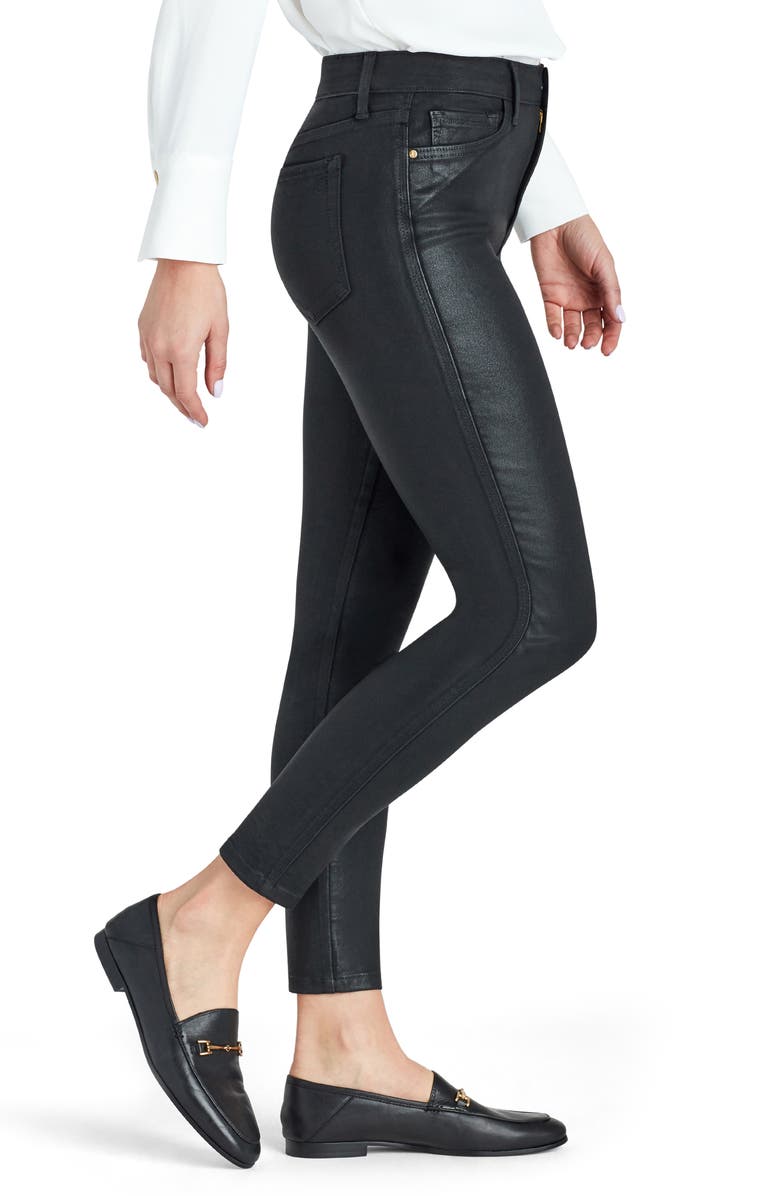 Sam Edelman The Stiletto Coated Ankle Skinny Jeans, Alternate, color, 