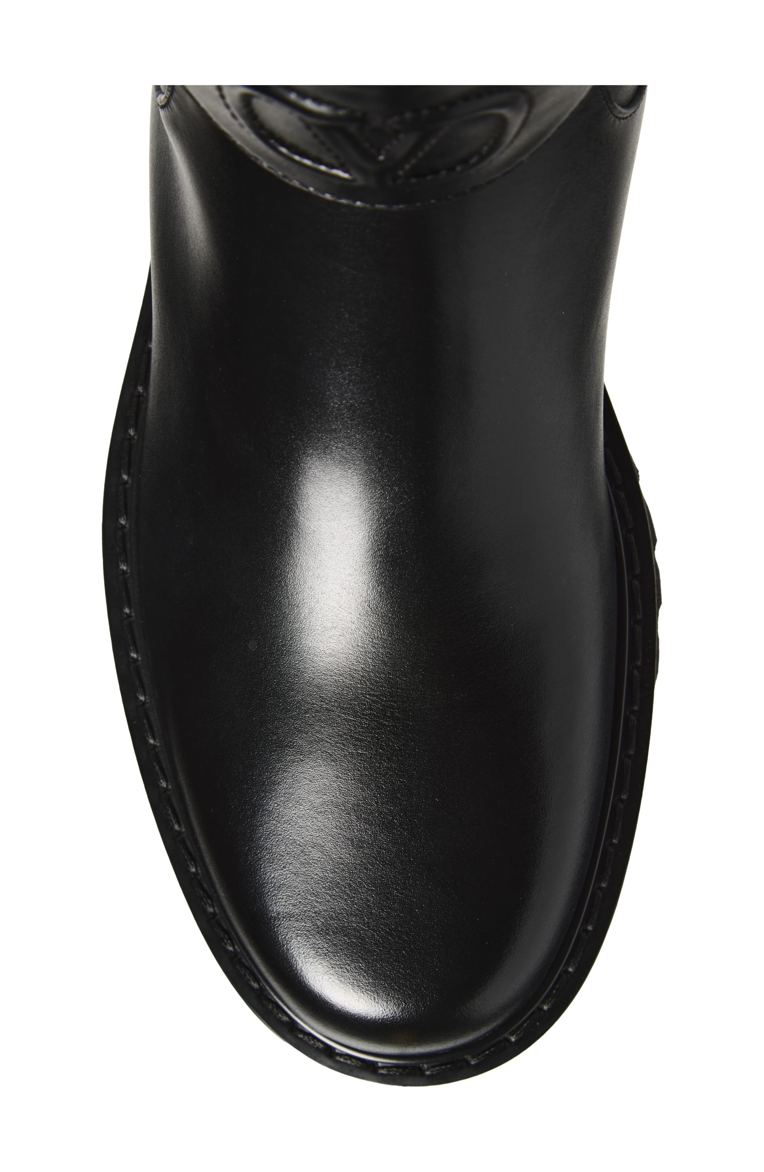 VLogo Signature Boot, Alternate, color, BLACK