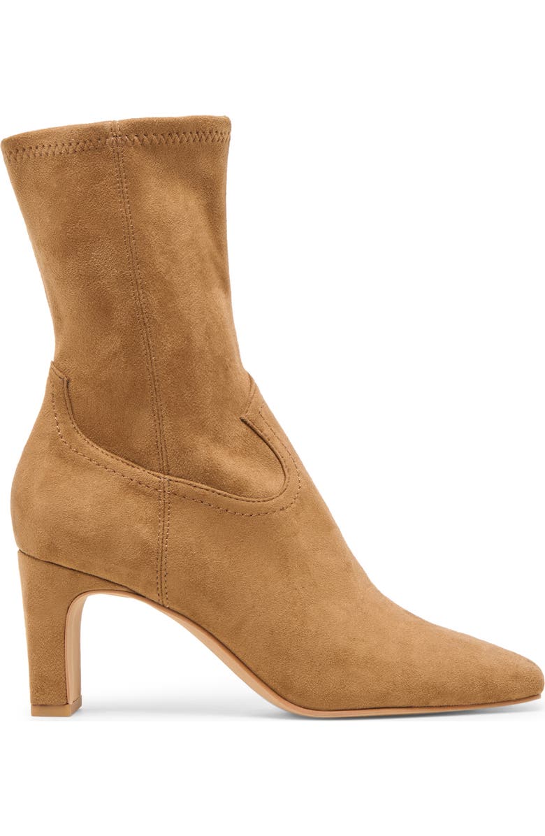 Dolce Vita Roan Block Heel Bootie, Alternate, color, Light Brown Stella Suede