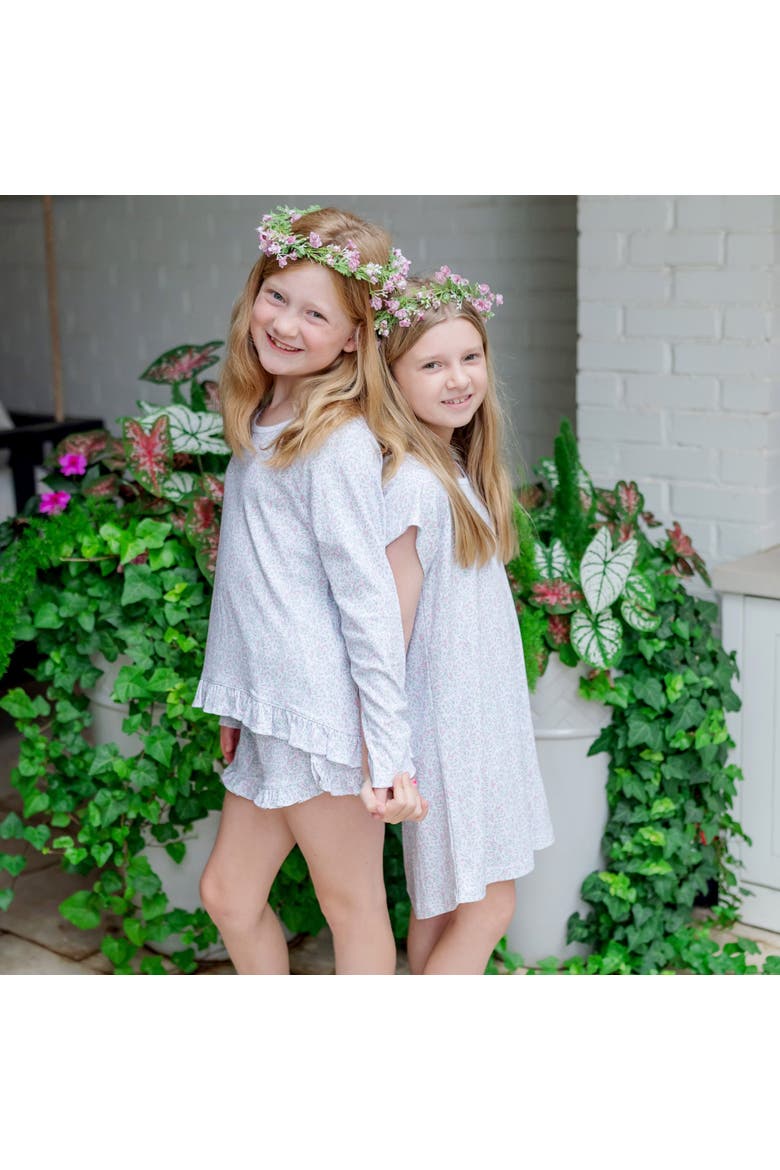 Sadie Girls' Dress, Alternate, color, Garden Soiree