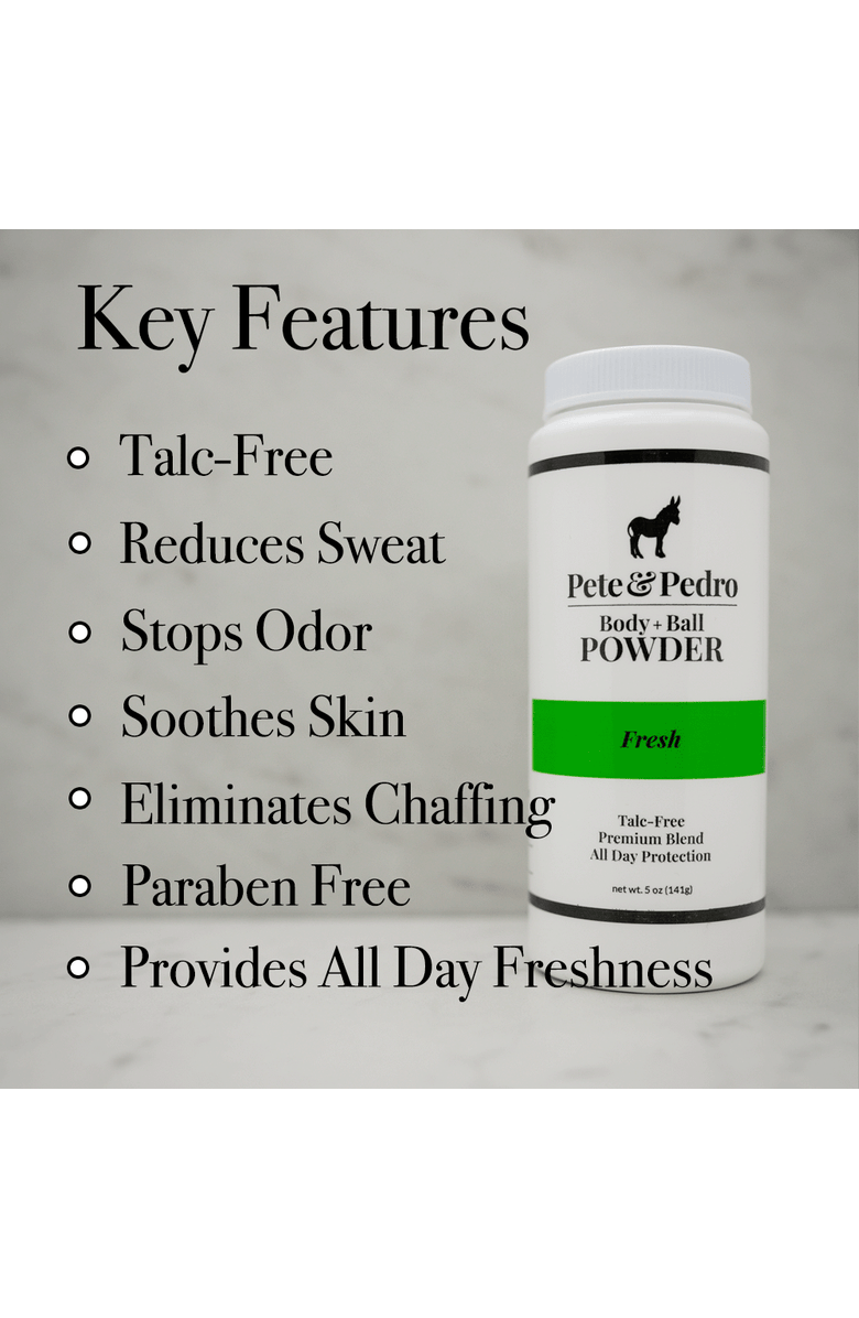 Pete & Pedro Balls & Body Powder - Frost, Alternate, color, Frost