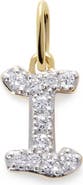Monica Vinader Lab Grown Diamond Initial Pendant Charm