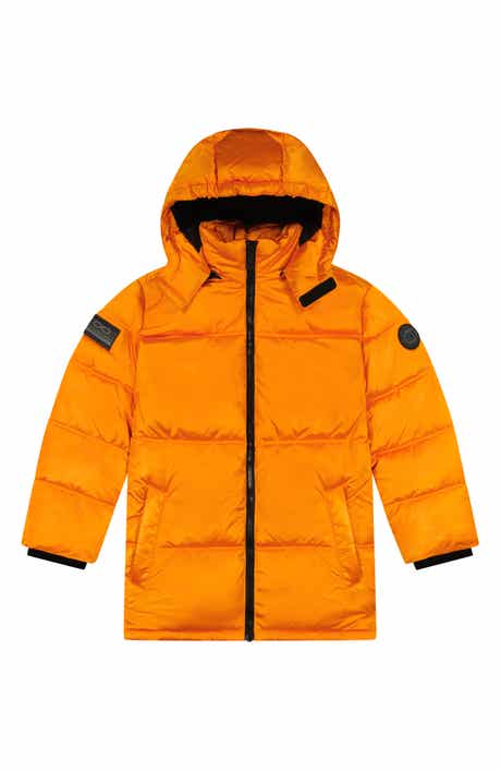 Andy & Evan x SPACEONE Kids' Galactic Reversible Hooded Puffer Jacket