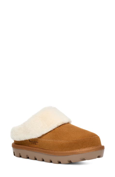 Tizzey Faux Fur Lined Slipper (Women)