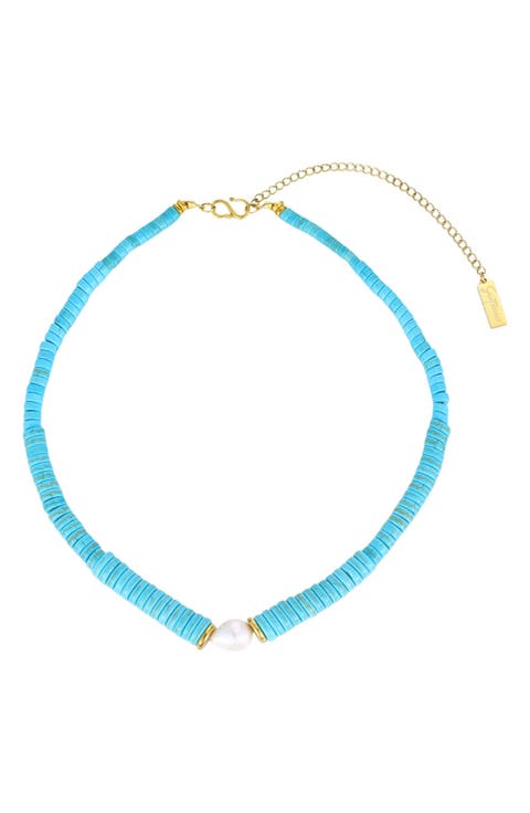 Chunky Turquoise Necklace