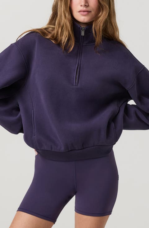 Restore Oversized Half-Zip Pullover