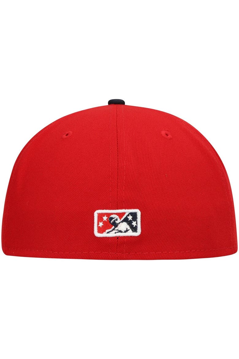 Men's New Era Red Portland Sea Dogs Authentic Collection Team Alternate 59FIFTY Fitted Hat, Alternate, color, Red