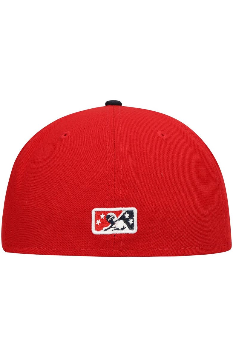 New Era Men's New Era Red Portland Sea Dogs Authentic Collection Team Alternate 59FIFTY Fitted Hat, Alternate, color, 