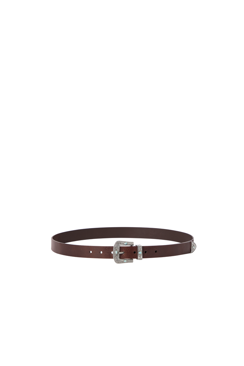 Pull-up calfskin belt, Alternate, color, Ebony