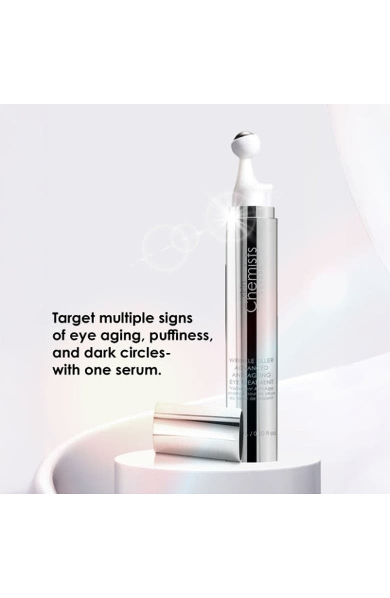 SKINCHEMISTS Wrinkle Killer 4% Syn-Ake Eye Serum 15ml x 3 Trio Set, Alternate, color, White