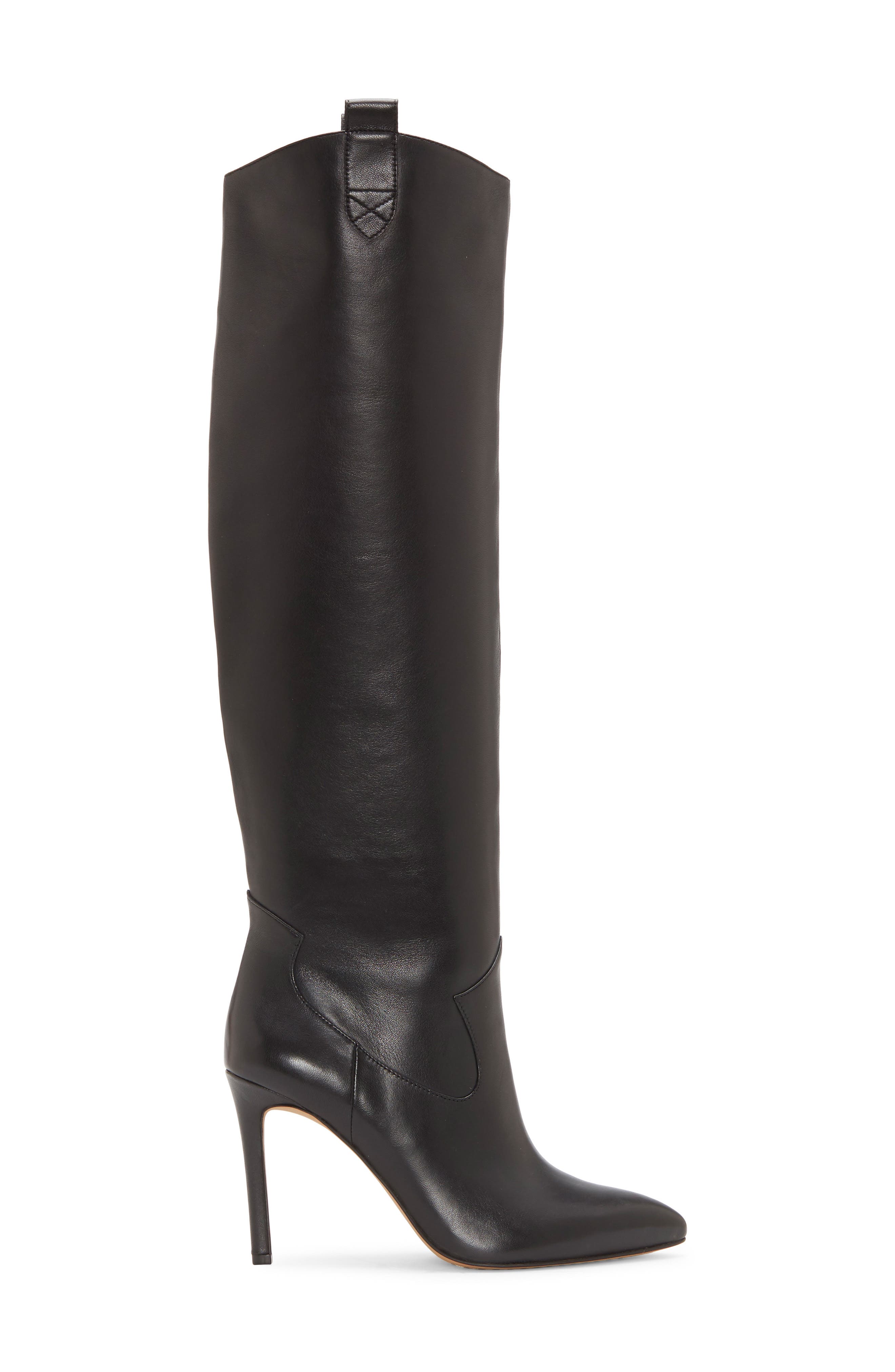 Vince Camuto Kervana Croc Embossed Knee High Boot, Alternate, color, 